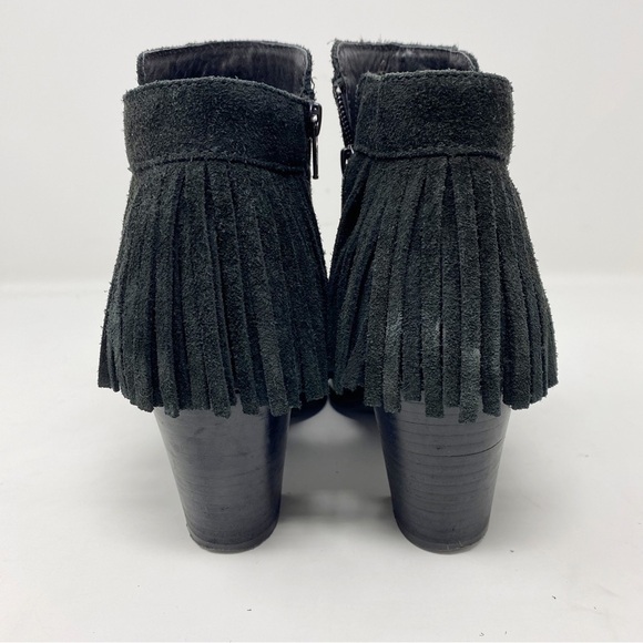 Sofft Winters Western Fringed Suede Boots - Picture 3 of 6
